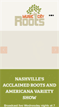 Mobile Screenshot of musiccityroots.com